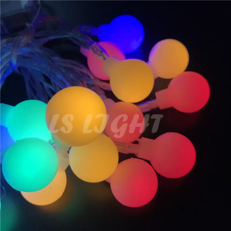 guirlande lumineuse à 20 led pour fêtes et décorations variées