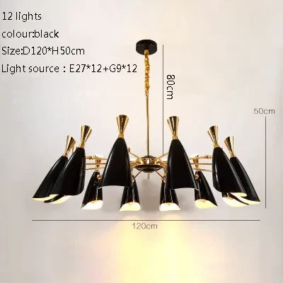 lustre moderne design nordique pour intérieur élégant