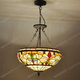lustre rétro style européen lampes tiffany pour décoration intérieure