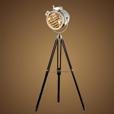 lampe de sol rétro industrielle style navale nordique