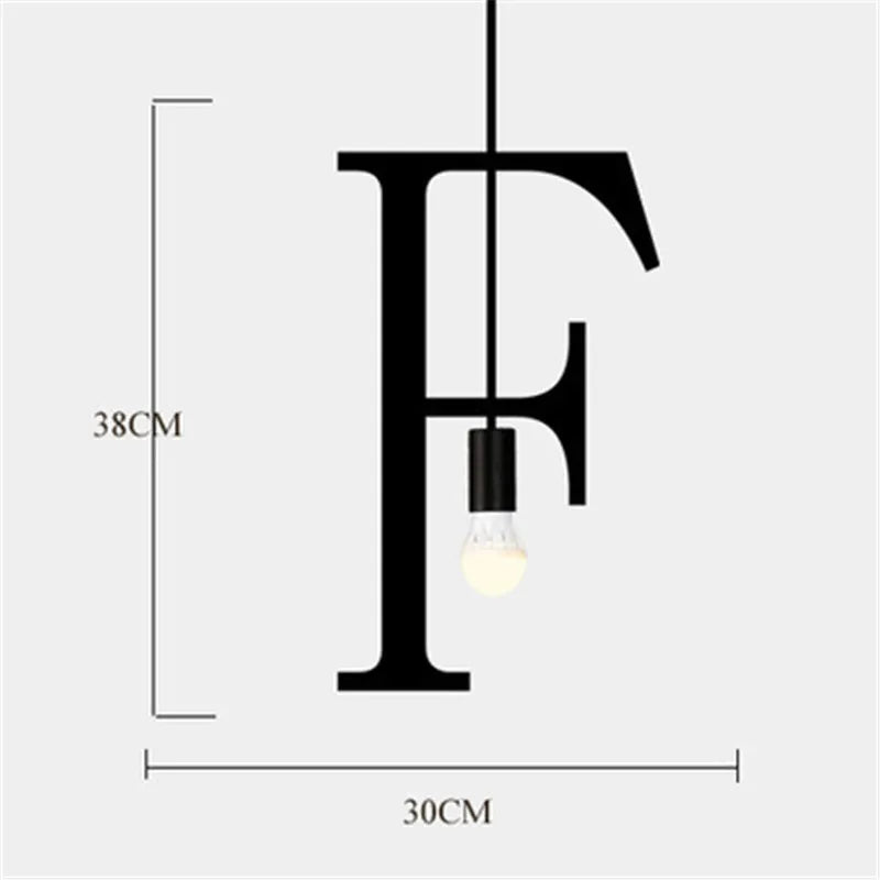 suspension nordique diy love luminaire décoratif pour loft et bar