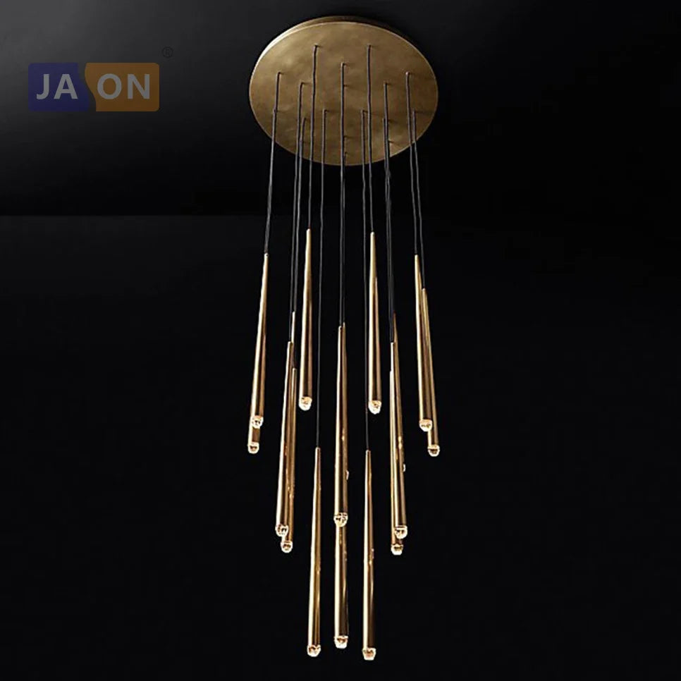 suspension vintage en cristal de fer américain pour intérieur