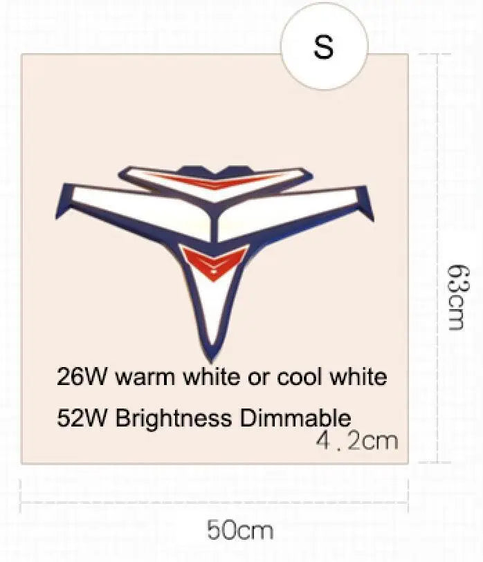 lustre moderne à led pour décoration intérieure élégante