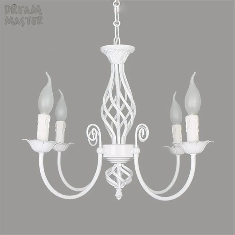 Lustre au Style européen à bougies moderne LED