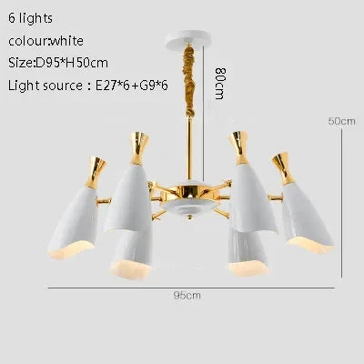 lustre moderne design nordique pour intérieur élégant