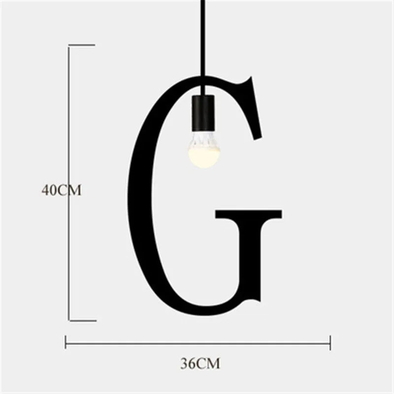 suspension nordique diy love luminaire décoratif pour loft et bar