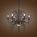 suspension en alliage post-moderne baroque design lumineux