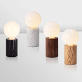 lampe de table moderne en verre nordique led décoration