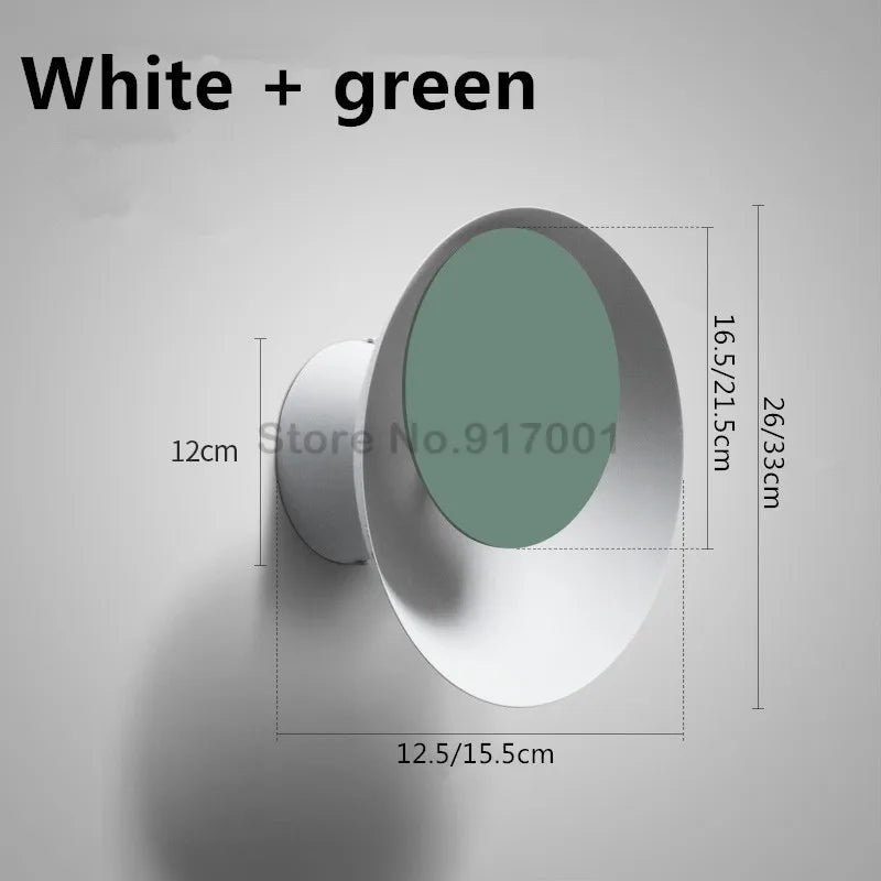 applique murale led moderne rotative pour intérieur
