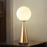 lampe de bureau nordique led globe pour décoration nocturne