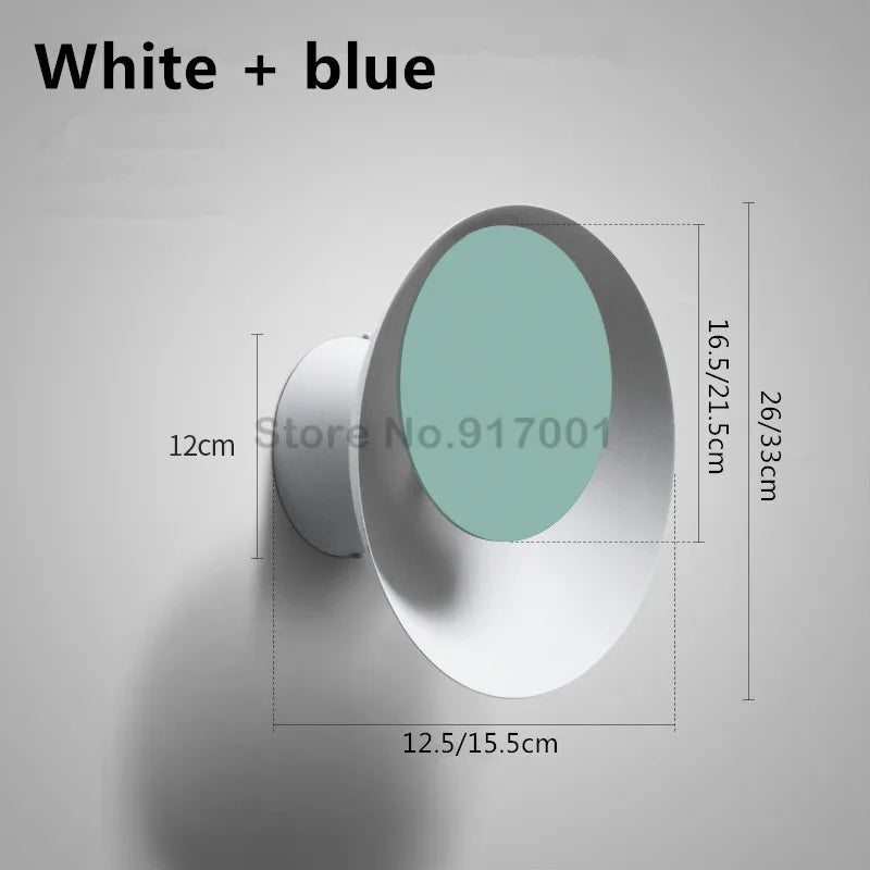 applique murale led moderne rotative pour intérieur