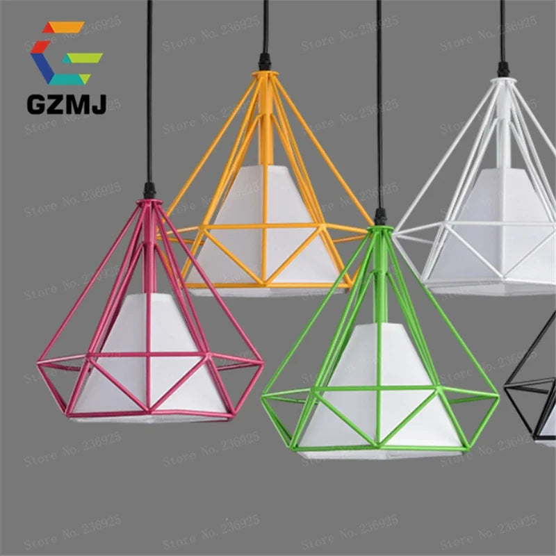 suspension vintage loft industriel style campagnard américain