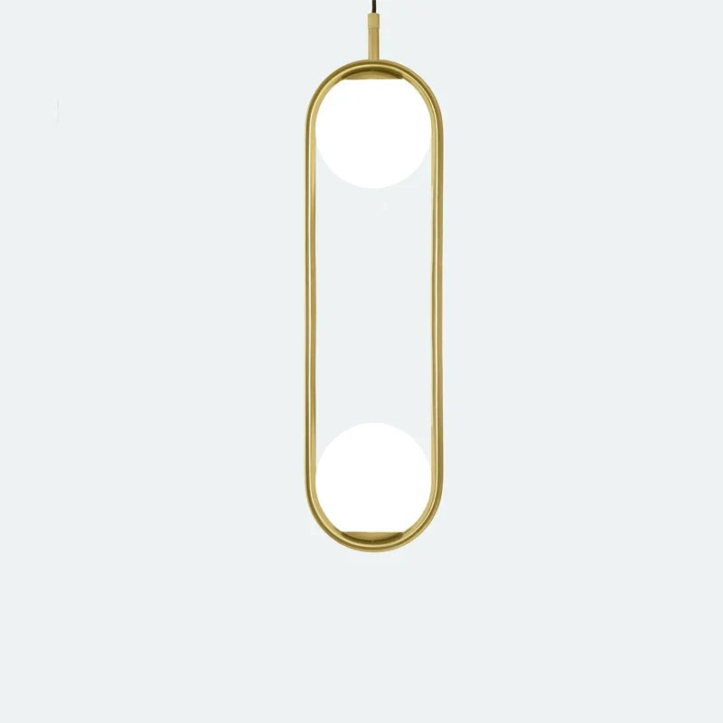 suspension vintage industrielles avec boule de verre