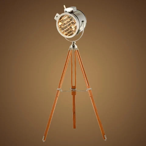 lampe de sol rétro industrielle style navale nordique