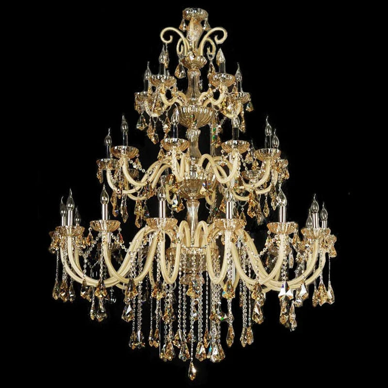 lustre moderne en cristal pour un éclairage élégant et raffiné