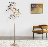 lampe à poser design en forme d'arbre en agate de fer nordique