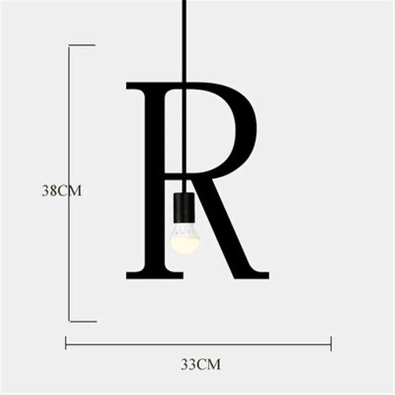 suspension nordique diy love luminaire décoratif pour loft et bar