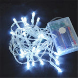 guirlande lumineuse led à piles pour décoration festive et Noël