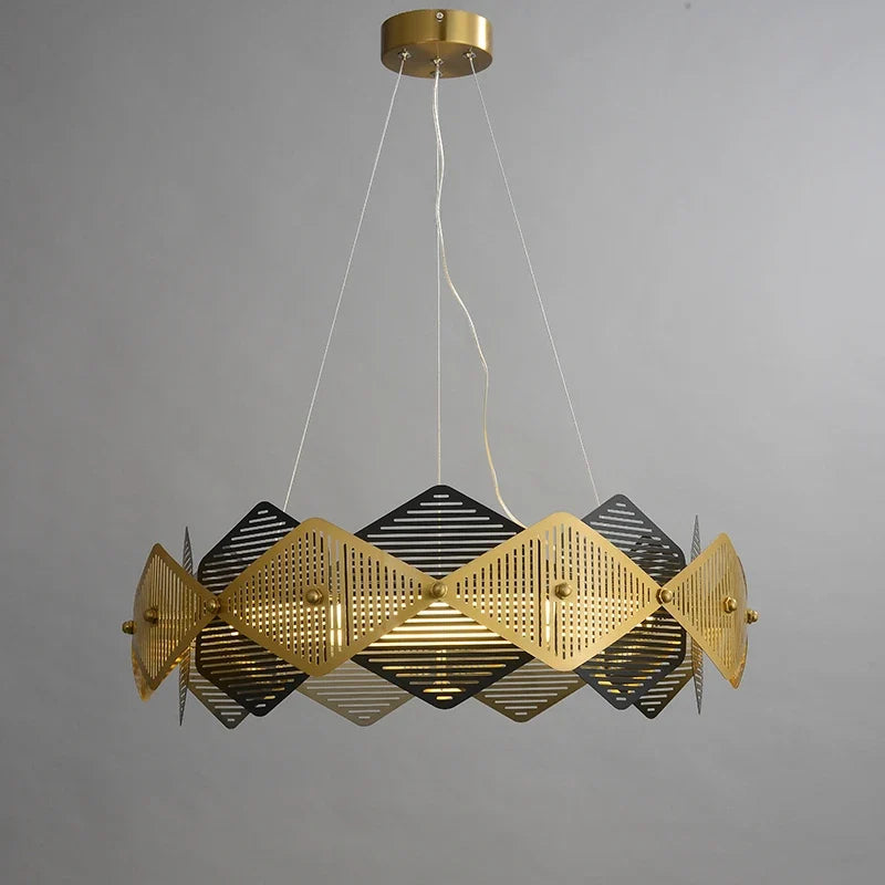 suspension nordique en fer design pour décoration intérieure créative