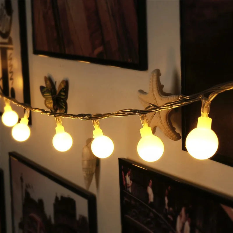 guirlande lumineuse à 20 led pour fêtes et décorations variées