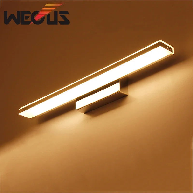 applique murale led pour toilette et maquillage moderne