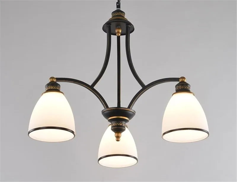 lustre en verre moderne pour un éclairage élégant