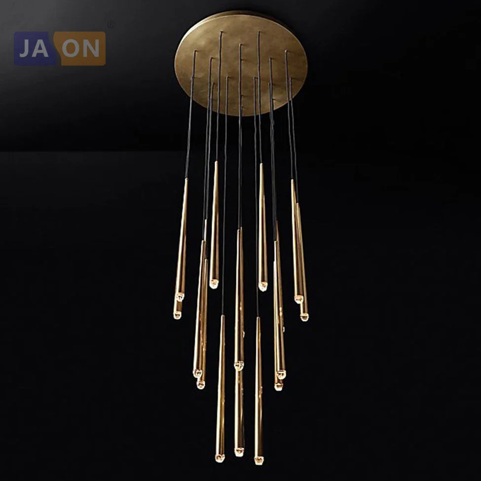 suspension vintage en cristal de fer américain pour intérieur