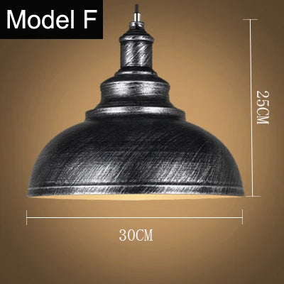 lampe suspendue vintage loft industrielle nordique veilleuse bar