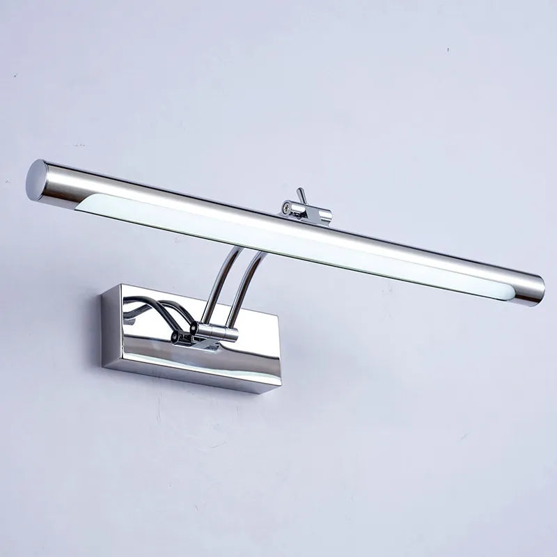 Applique murale led moderne étanche miroir cosmétique acier inox