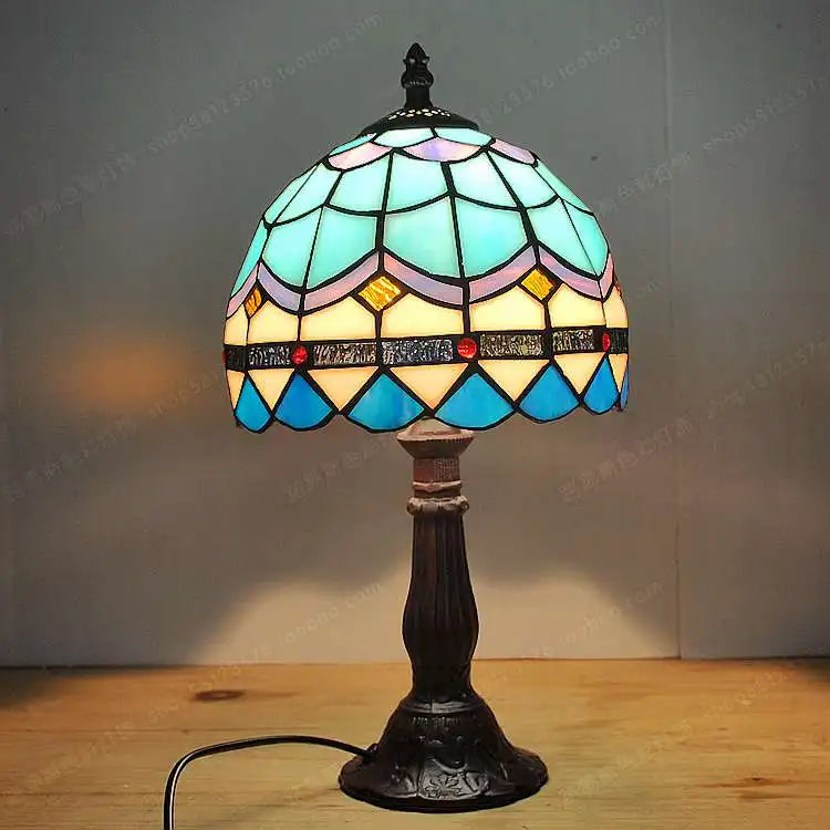 lampe de chevet en verre style européen pour enfants