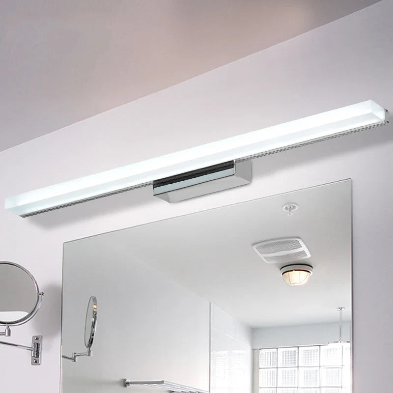 lampe led moderne pour miroir étanche en acrylique