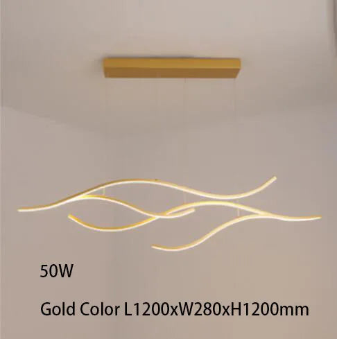 lustre led moderne créatif pour éclairage intérieur décoratif