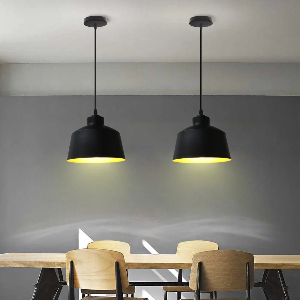 suspension loft nordique moderne avec 3 suspensions pour cuisine
