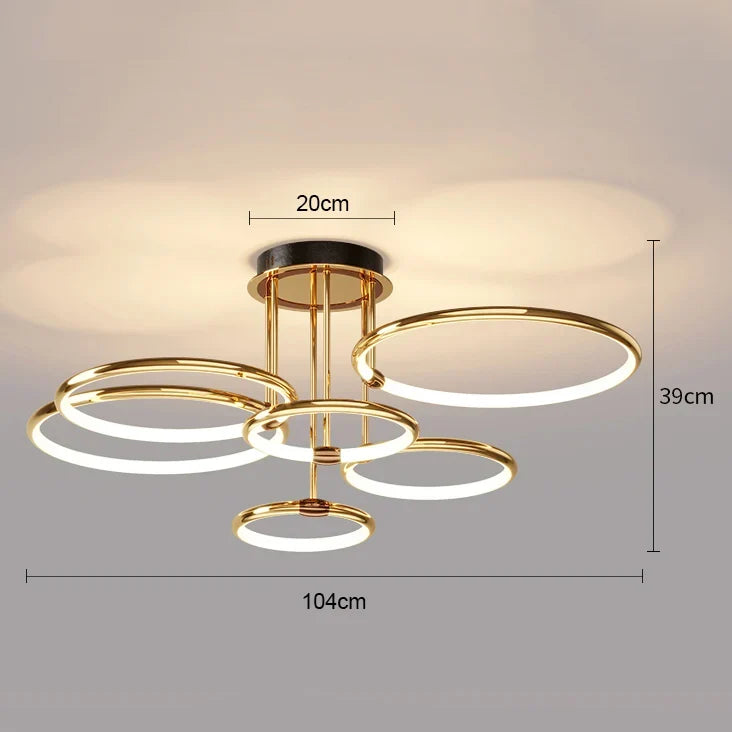 lampe de salon nordique design moderne pour une ambiance chaleureuse