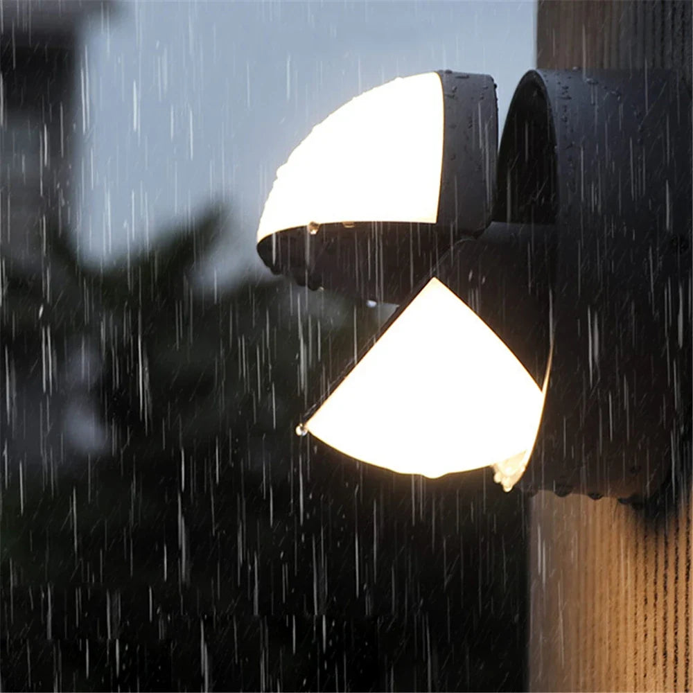 applique murale led étanche moderne pour extérieur décoratif paysage jardin allée