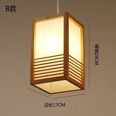 lustre en bambou style zen pour ambiance relaxante