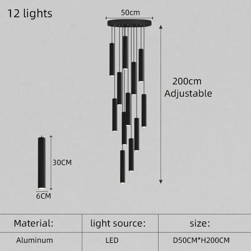 lustre led moderne vintage pour intérieur élégant et chaleureux