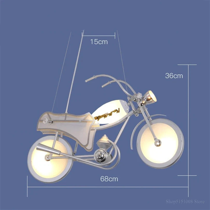 suspension moderne à led pour décoration créative enfant