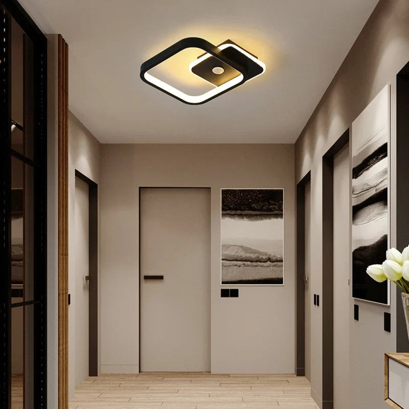 plafonnier led à induction avec capteur de mouvement pour intérieur