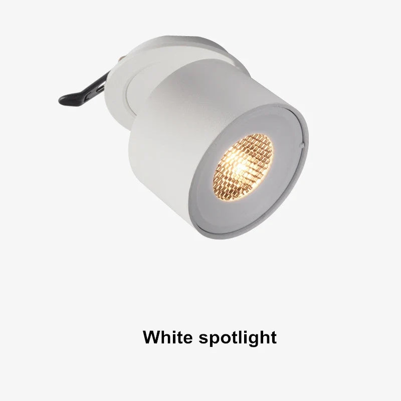 spot rotatif pliable intégré à intensité variable led rétro-éclairage éclairage intérieur