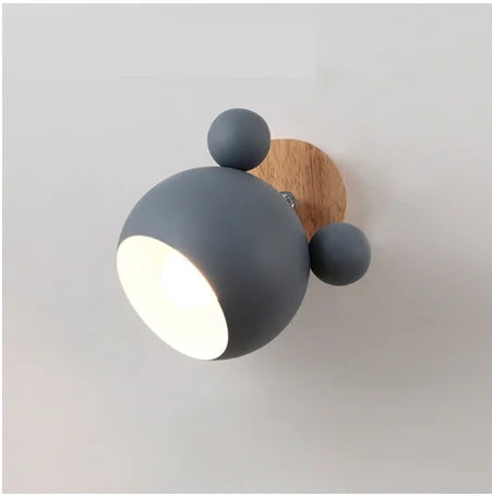 lustre ours lumineux en dessin animé pour enfants