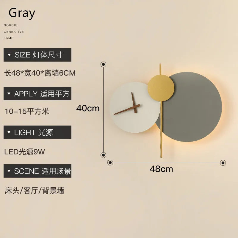 applique murale led au design moderne pour intérieur élégant