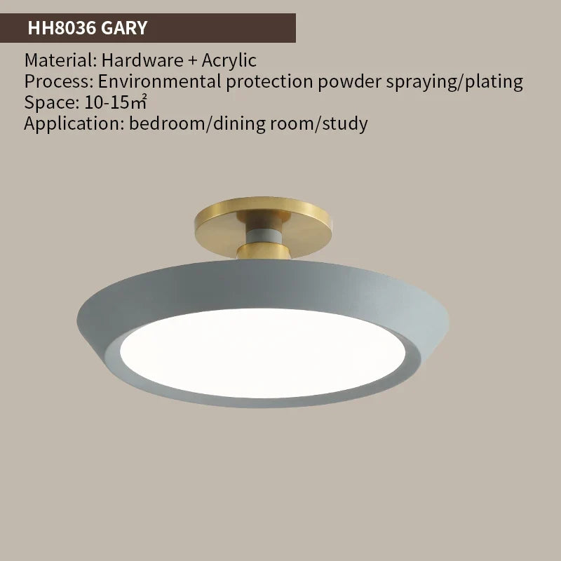 Plafonnier led dimmable moderne suspendu