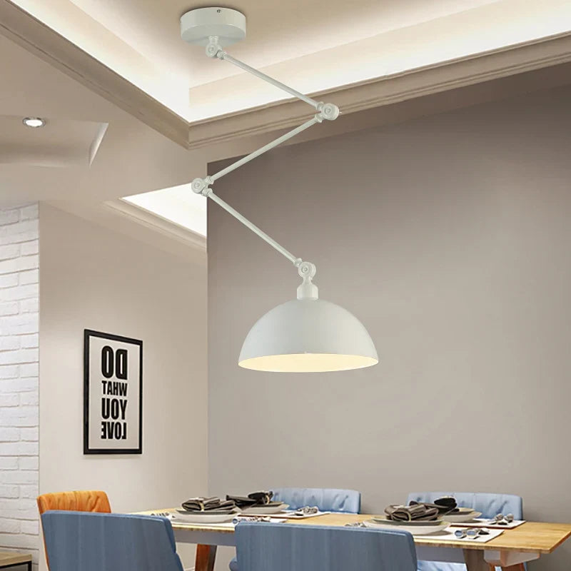 suspension nordique pliable en aluminium avec bras long led