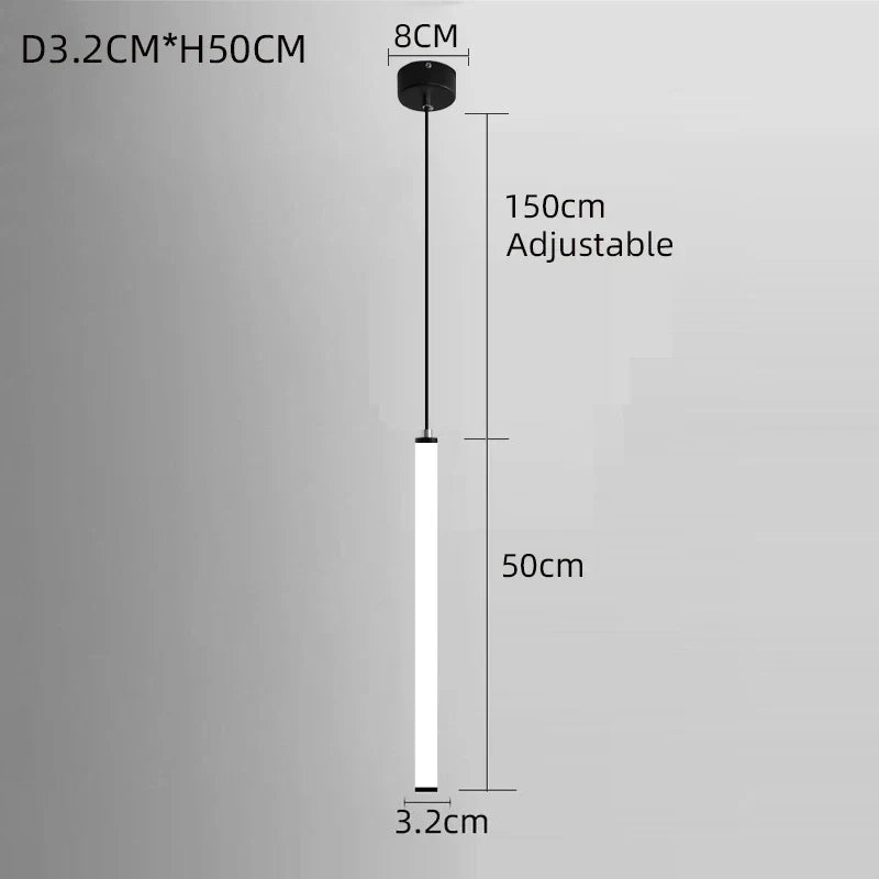 lustre moderne à led pour table et bar élégant