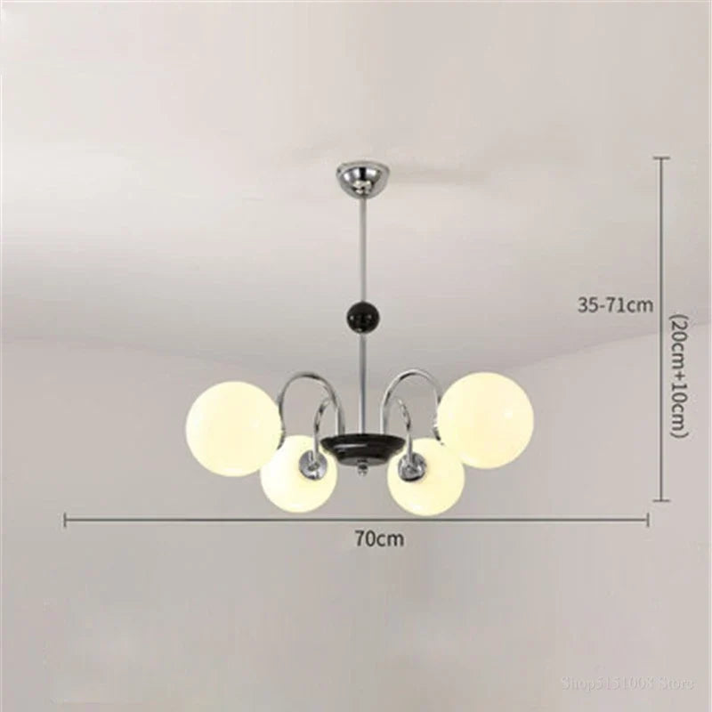 lustre moderne led décoration nordique éclairage intérieur