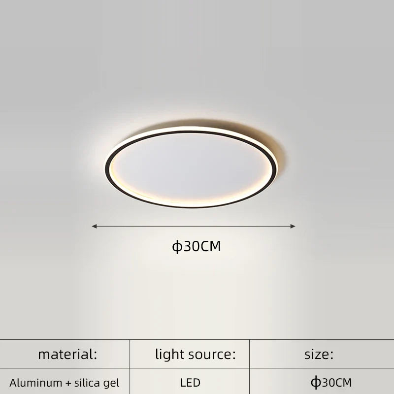 plafonnier circulaire moderne pour intérieur élégant et fonctionnel