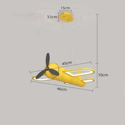 suspension led intelligente design nordique pour chambre d'enfant