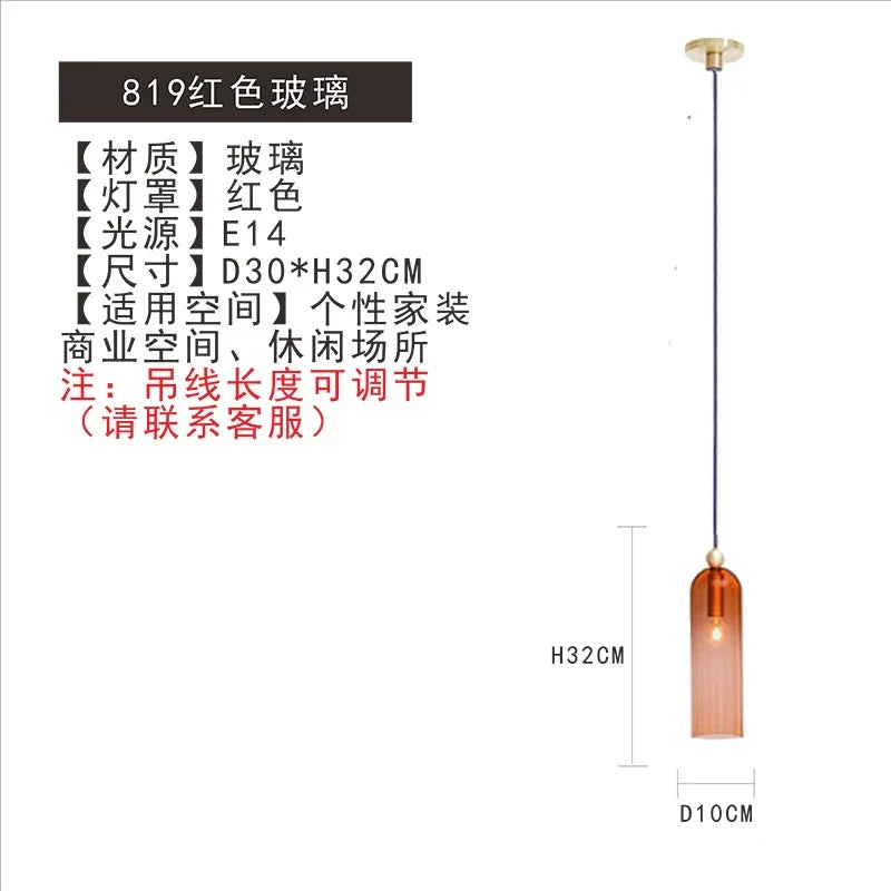 suspension en verre et métal pour décoration intérieure moderne