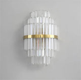 applique murale en cristal style européen moderne pour intérieur décoratif